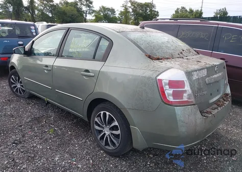 2007 Nissan Sentra 2.0S from USA, damaged, VIN 3N1AB61E47L701622